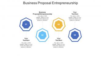 Business proposal entrepreneurship ppt powerpoint presentation layouts topics cpb