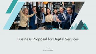 Business Proposal For Digital Services PPT Information AT