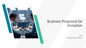 Business Proposal For Investors PPT Presentation AT