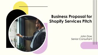 Business Proposal For Shopify Services Pitch PPT Summary AT
