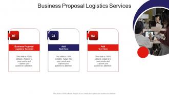 Business Proposal Logistics Services In Powerpoint And Google Slides Cpb