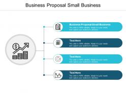 Business proposal small business ppt powerpoint presentation pictures slides cpb
