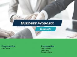 Business proposal template powerpoint presentation slides
