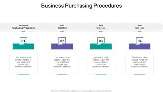 Business Purchasing Procedures In Powerpoint And Google Slides Cpb