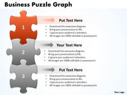 80374008 style puzzles linear 3 piece powerpoint presentation diagram infographic slide