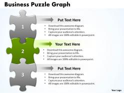 80374008 style puzzles linear 3 piece powerpoint presentation diagram infographic slide