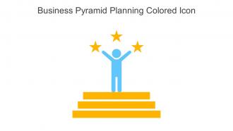 Business Pyramid Planning Colored Icon In Powerpoint Pptx Png And Editable Eps Format