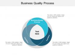 Business quality process ppt powerpoint presentation file information cpb