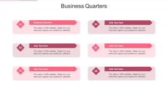 Business Quarters In Powerpoint And Google Slides Cpb