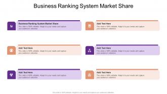 Business Ranking System Market Share In Powerpoint And Google Slides Cpb
