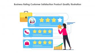 Business Rating Customer Satisfaction Product Quality Illustration