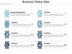 Business rating sites ppt powerpoint presentation file grid cpb