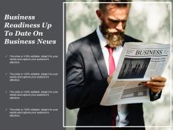 Business readiness up to date on business news