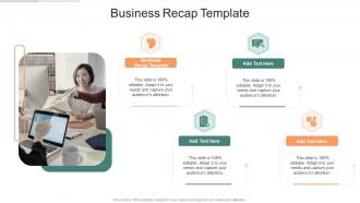 Business Recap Template In Powerpoint And Google Slides Cpb