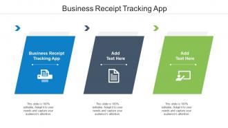 Business Receipt Tracking App Ppt PowerPoint Presentation Styles Examples Cpb