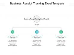 Business receipt tracking excel template ppt powerpoint presentation styles slide download cpb