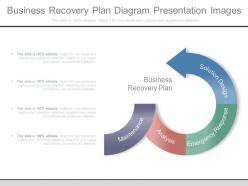 Business Recovery Plan Diagram Presentation Images