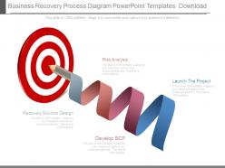 Business Recovery Process Diagram Powerpoint Templates Download