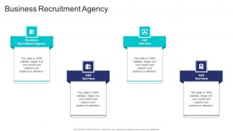 Business Recruitment Agency In Powerpoint And Google Slides Cpb