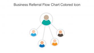 Business Referral Flow Chart Colored Icon In Powerpoint Pptx Png And Editable Eps Format