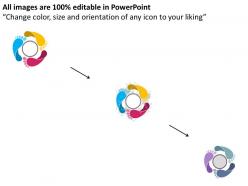 74053210 style circular loop 3 piece powerpoint presentation diagram infographic slide