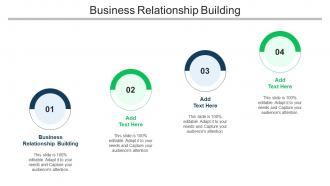 Business Relationship Building Ppt Powerpoint Presentation Layouts Show Cpb