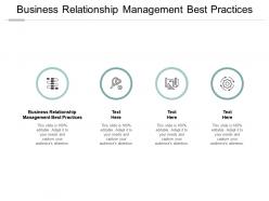 Business relationship management best practice ppt powerpoint presentation pictures cpb