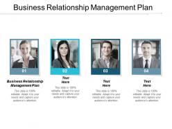 Business relationship management plan ppt powerpoint presentation pictures structure cpb