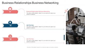 Business Relationships Business Networking In Powerpoint And Google Slides Cpb