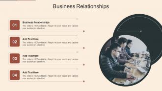 Business Relationships In Powerpoint And Google Slides Cpb