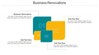 Business Renovations Ppt Powerpoint Presentation Infographic Template Diagrams Cpb