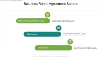 Business Rental Agreement Sample In Powerpoint And Google Slides Cpb