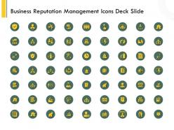 Business reputation management icons deck slide ppt powerpoint images