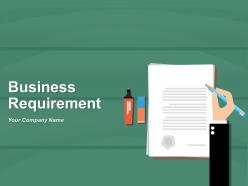 Business Requirement Analyse Requirement Document Requirements