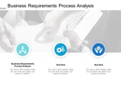 Business requirements process analysis ppt powerpoint presentation outline tips cpb