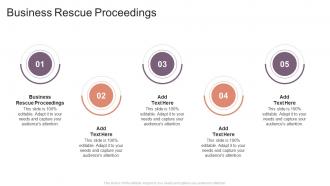 Business Rescue Proceedings In Powerpoint And Google Slides Cpb