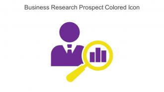 Business Research Prospect Colored Icon In Powerpoint Pptx Png And Editable Eps Format