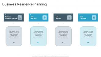 Business Resilience Planning In Powerpoint And Google Slides Cpb