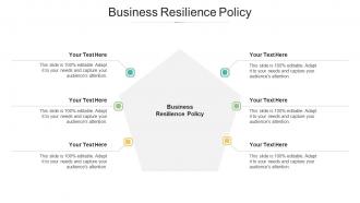 Business resilience policy ppt powerpoint presentation inspiration visual aids cpb