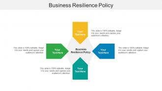 Business resilience policy ppt powerpoint presentation show visuals cpb