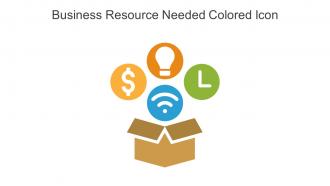 Business Resource Needed Colored Icon In Powerpoint Pptx Png And Editable Eps Format