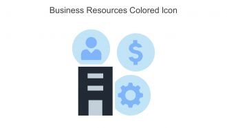Business Resources Colored Icon In Powerpoint Pptx Png And Editable Eps Format