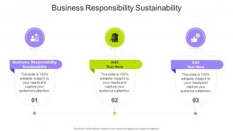 Business Responsibility Sustainability In Powerpoint And Google Slides Cpb