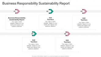 Business Responsibility Sustainability Report In Powerpoint And Google Slides Cpb