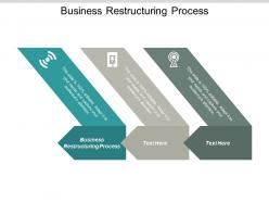 Business restructuring process ppt powerpoint presentation model design ideas cpb