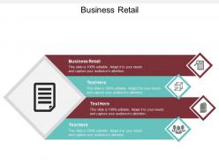 Business retail ppt powerpoint presentation icon information cpb