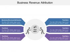Business revenue attribution ppt powerpoint presentation file graphics tutorials cpb