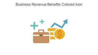 Business Revenue Benefits Colored Icon In Powerpoint Pptx Png And Editable Eps Format