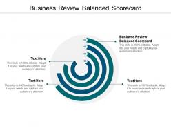 Business review balanced scorecard ppt powerpoint presentation file mockup cpb