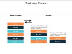 Business review ppt powerpoint presentation file slideshow cpb